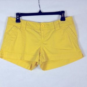 So shorts yellow hipster  sz 11 jr